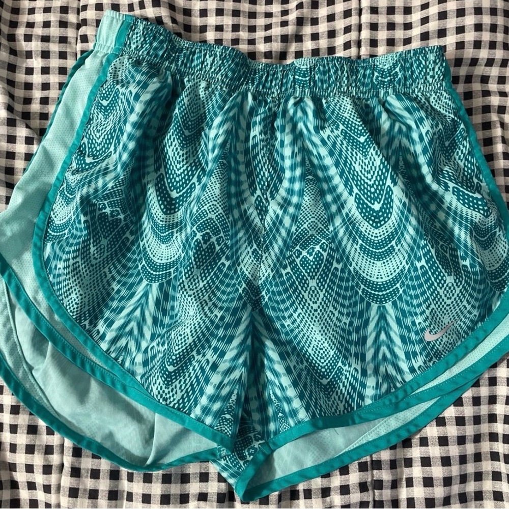 Nike Women's Turquoise Athletic Shorts